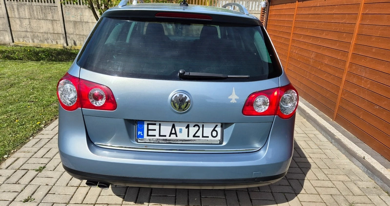 Volkswagen Passat cena 12600 przebieg: 307000, rok produkcji 2009 z Łask małe 154